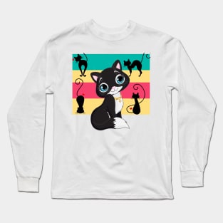 Cute Kitte Long Sleeve T-Shirt